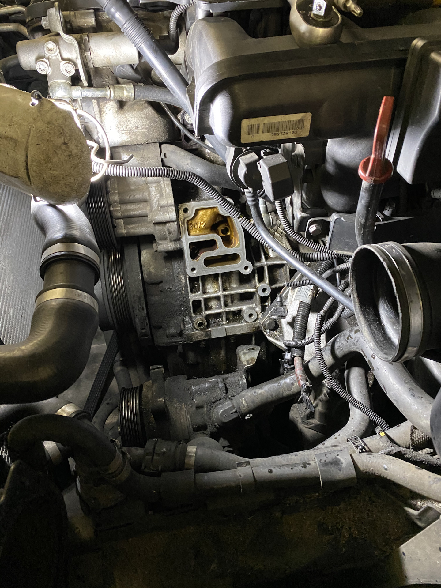 Замена прокладки масленного стакана. Е60 М54 — BMW 5 series (E60), 3 л ...