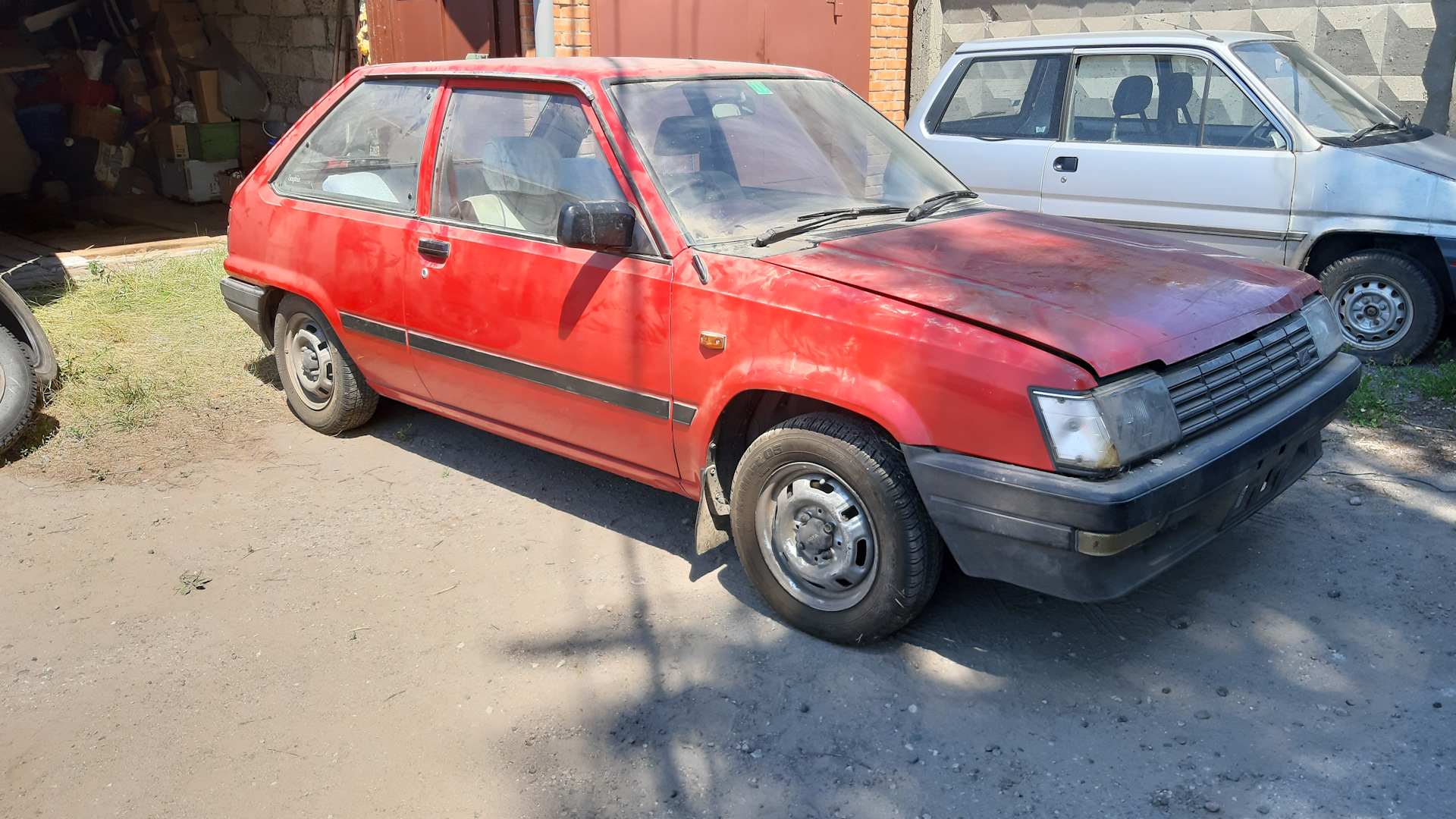 Toyota Corsa (2G) 1.3 бензиновый 1984 | Семейная реликвия на DRIVE2