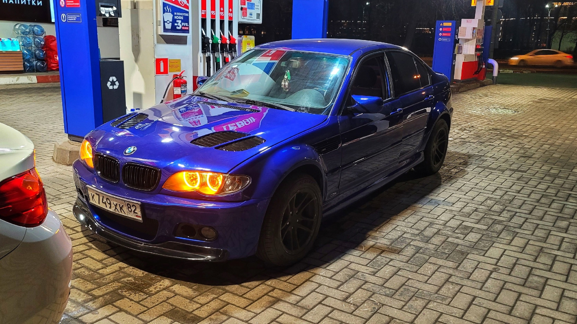 BMW 3 series (E46) 2.0 бензиновый 2001 | San Marino Blue на DRIVE2