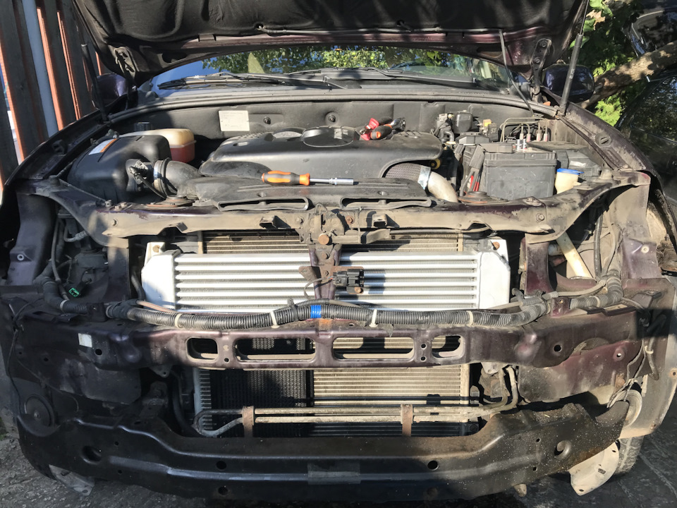 Радиатор АКПП — SsangYong Kyron, 2 л, 2010 года | запчасти | DRIVE2