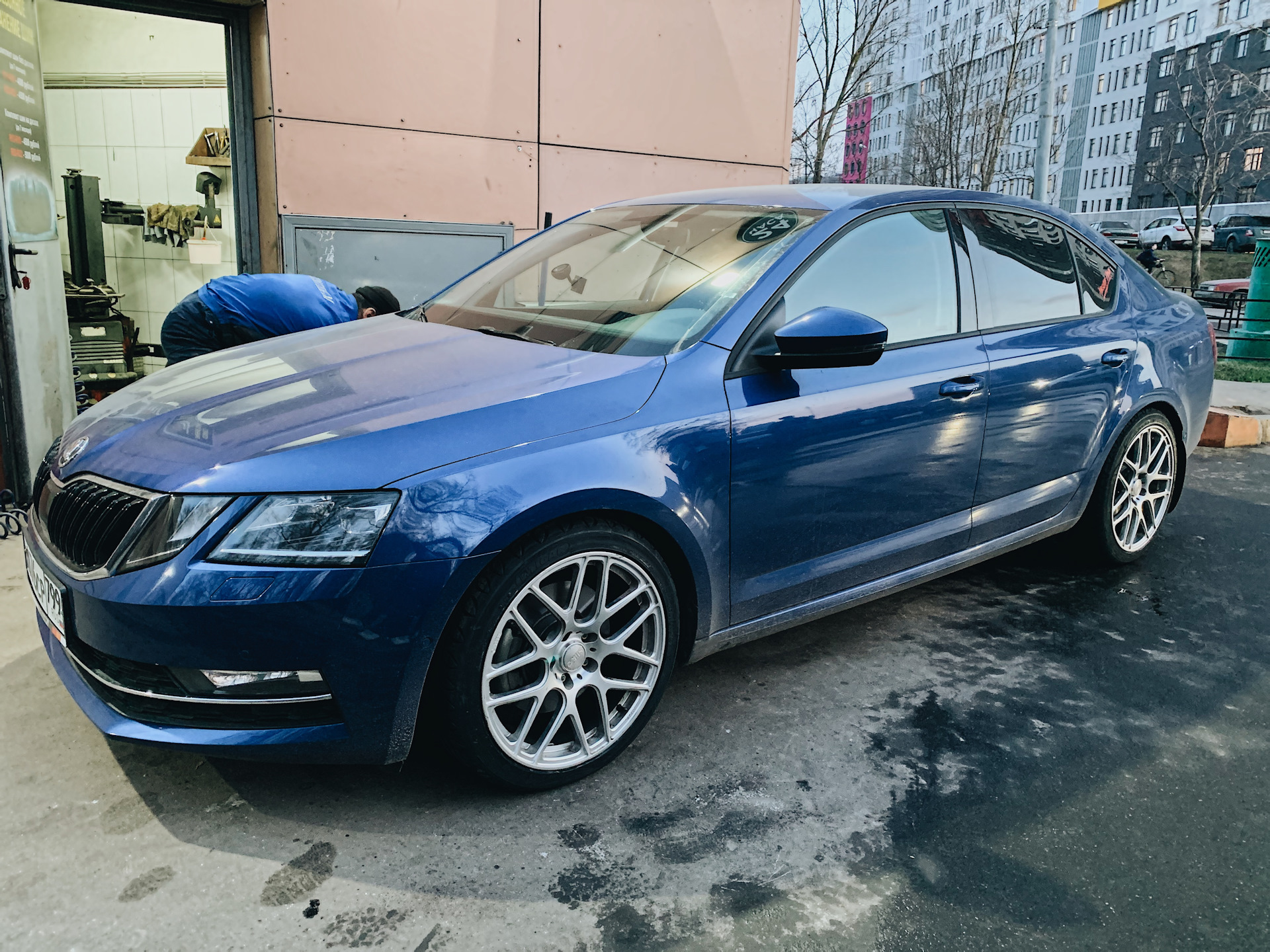 7. ЛЕТНИЙ ЛУК: SLIK + TIGAR + замер на лете — Skoda Octavia A7 Mk3, 1,8 л,  2019 года | стайлинг | DRIVE2