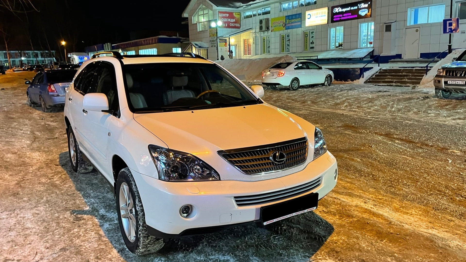 Lexus RX 400h (2G) 3.3 гибридный 2008 | Crystal White на DRIVE2