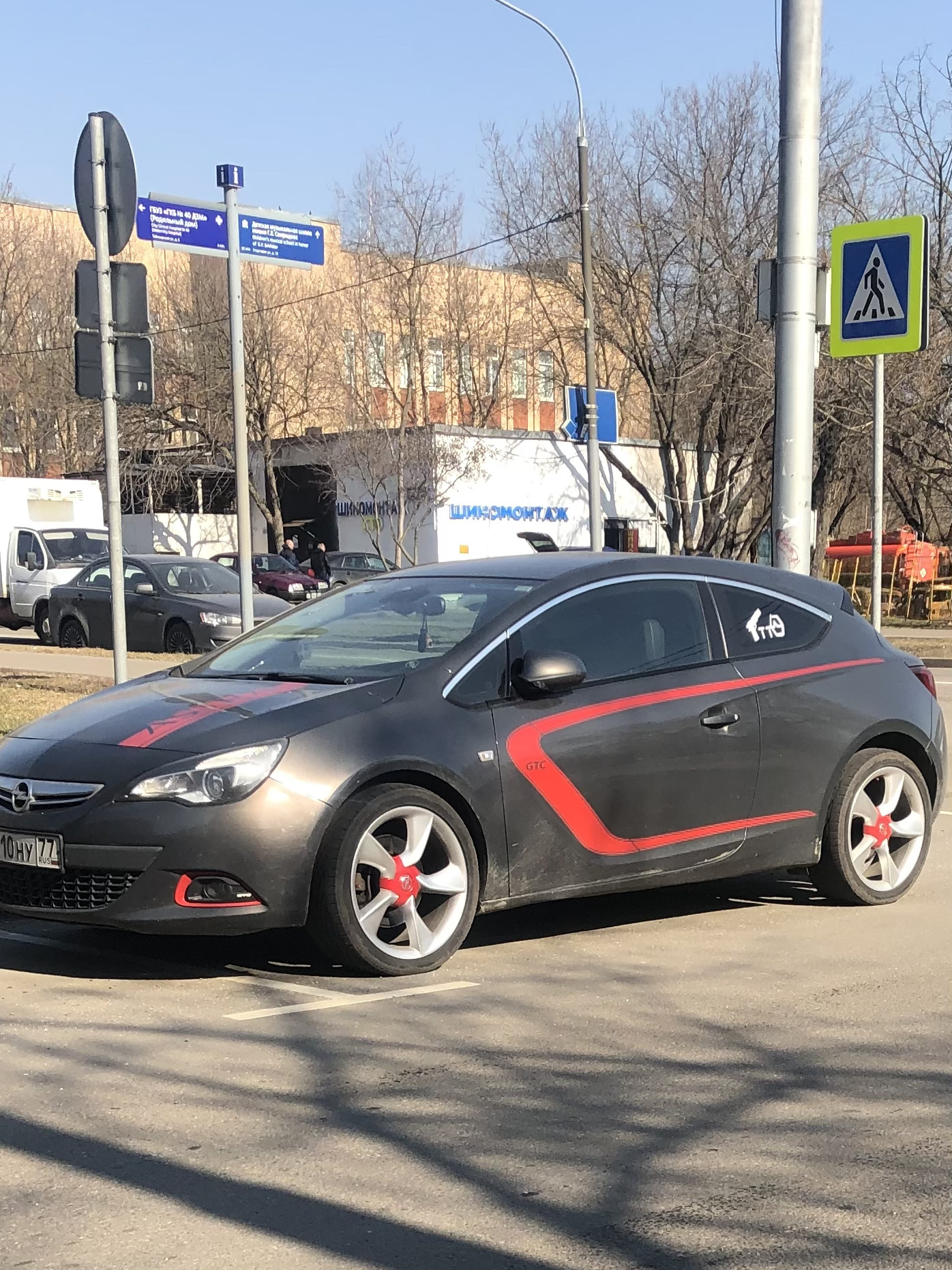 Аэрография Opel Astra GTC