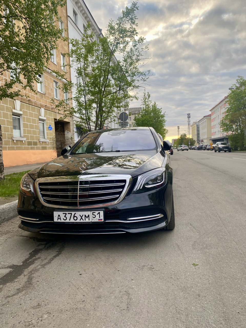 Масло + фильтра — Mercedes-Benz S-Class (W222), 2,9 л, 2019 года ...