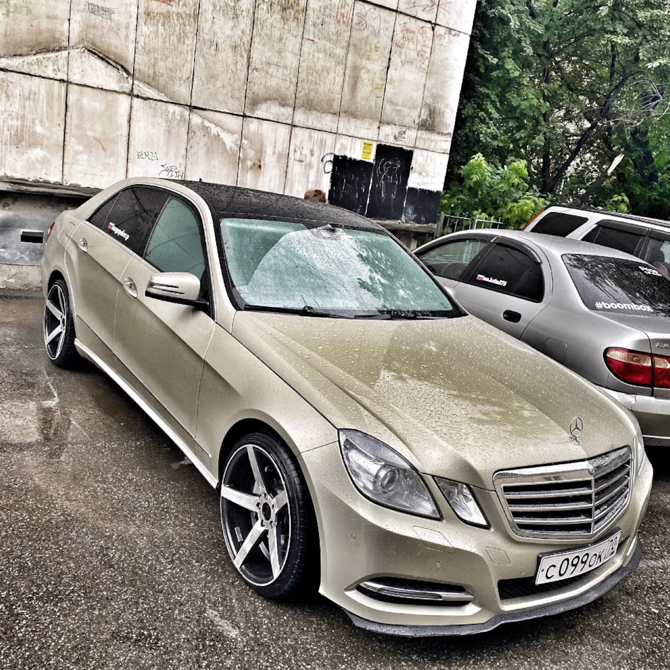 Диски 5х114,3 на 5х112 Mercedes — Mercedes-Benz E 63 AMG (W212), 3,5 л,  2010 года | колёсные диски | DRIVE2