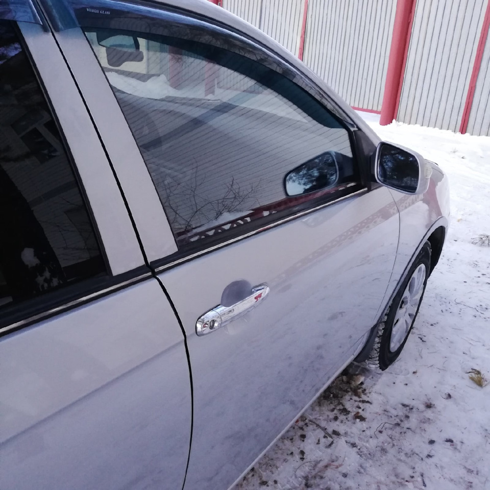 Установка сьёмной тонировки жесткой 35% — DRIVE2