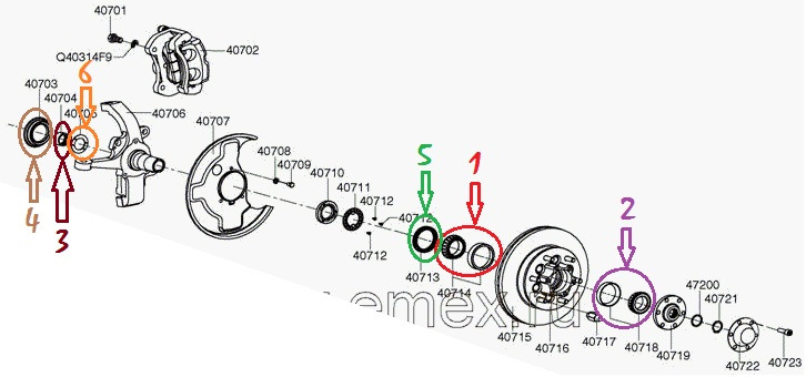 Переборка поворотных кулаков. Работы по подвеске часть #1 — Great Wall ...