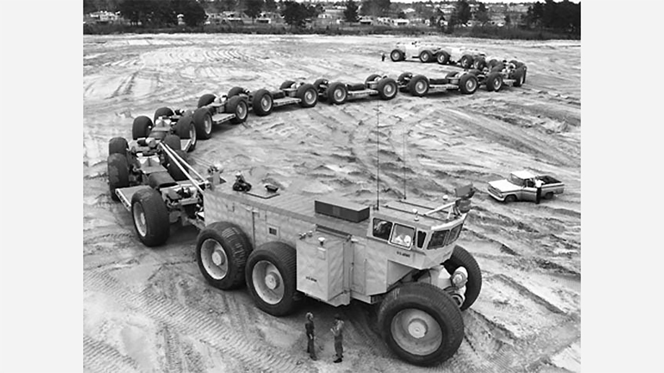 Letourneau TC 497 Overland Train Mark II