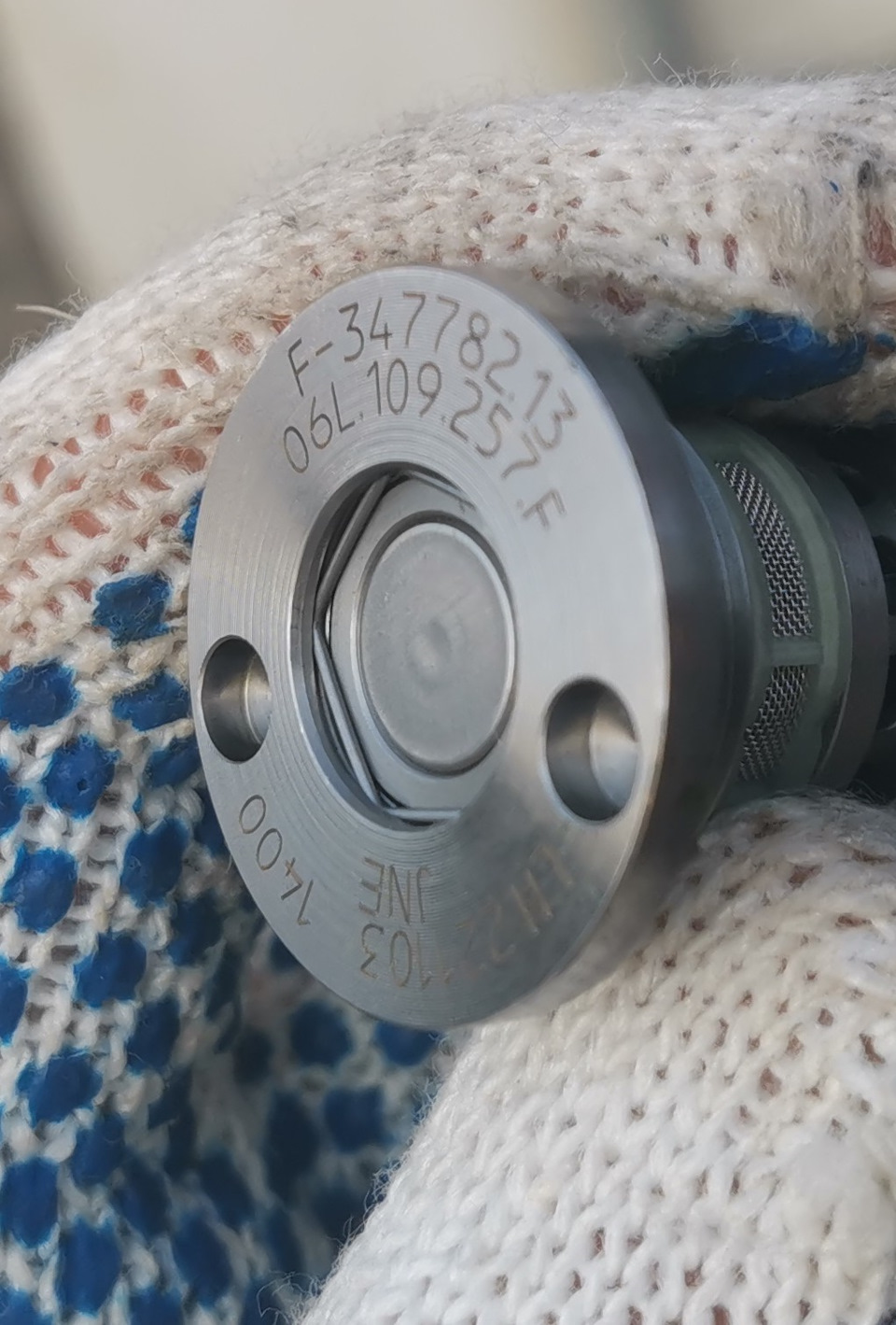 Б/у механические клапана фазовращателей 1.8 tsi cjsa под видом новых ...