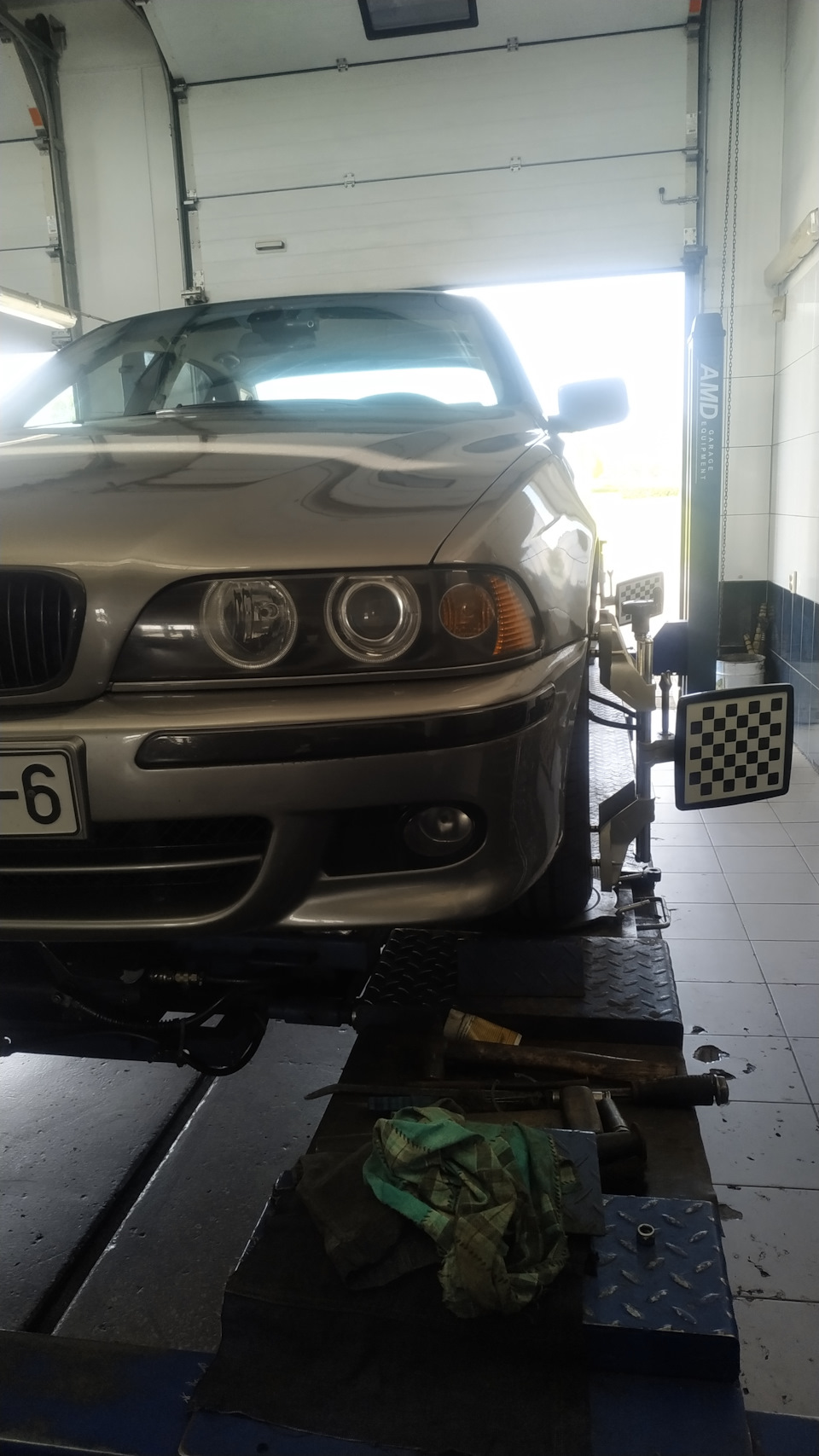 Сход-развал само собой. — BMW 5 series (E39)