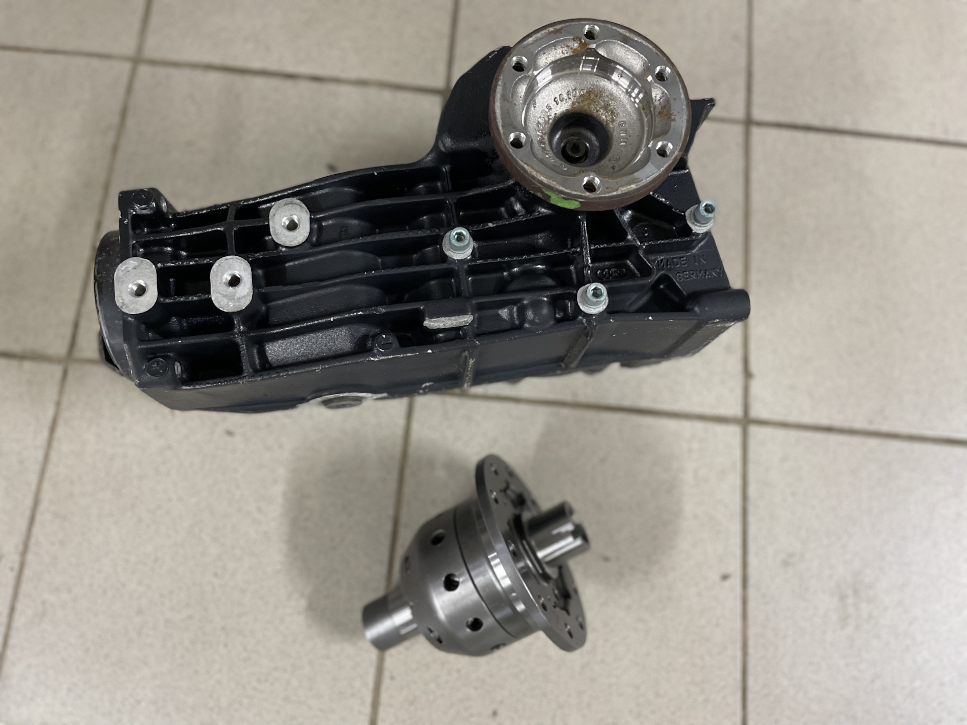 Установка блокировки типа TORSEN-3 в задний редуктор — Audi Allroad (C5 ...