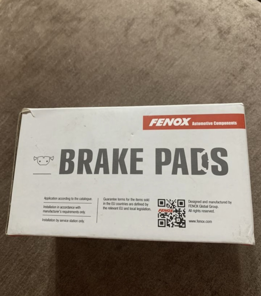 BP43023 Колодки тормозные дисковые FENOX | Запчасти на DRIVE2