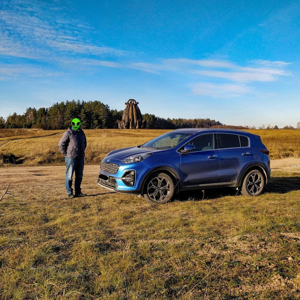 Посетил арт-парк Никола-Ленивец — KIA Sportage (4G), 2,4 л, 2018 года |  путешествие | DRIVE2