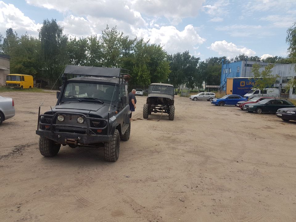 Приезд на СТО — УАЗ 469, 3 л, 1982 года | наблюдение | DRIVE2