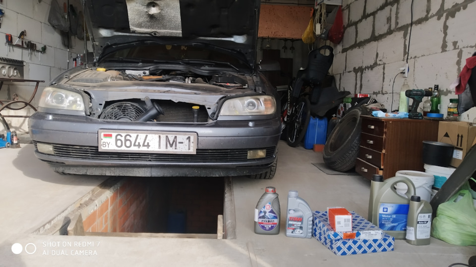 Т.О. — Opel Omega B, 2,2 л, 2000 года | плановое ТО | DRIVE2