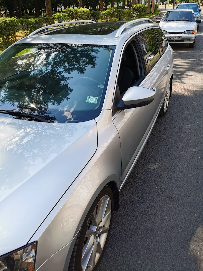 После ремонта — Skoda Octavia Combi A7 Mk3