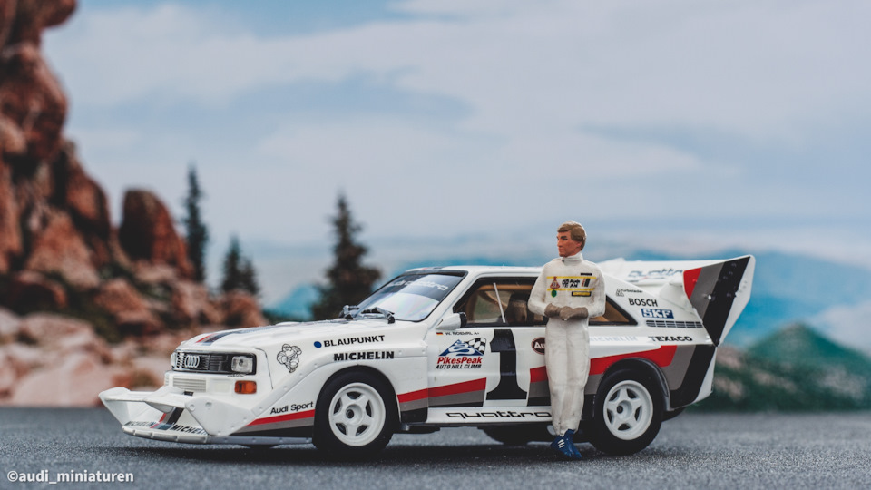 1987 Audi Sport Quattro S1 Pikes Peak Typ (85) Walter Röhrl