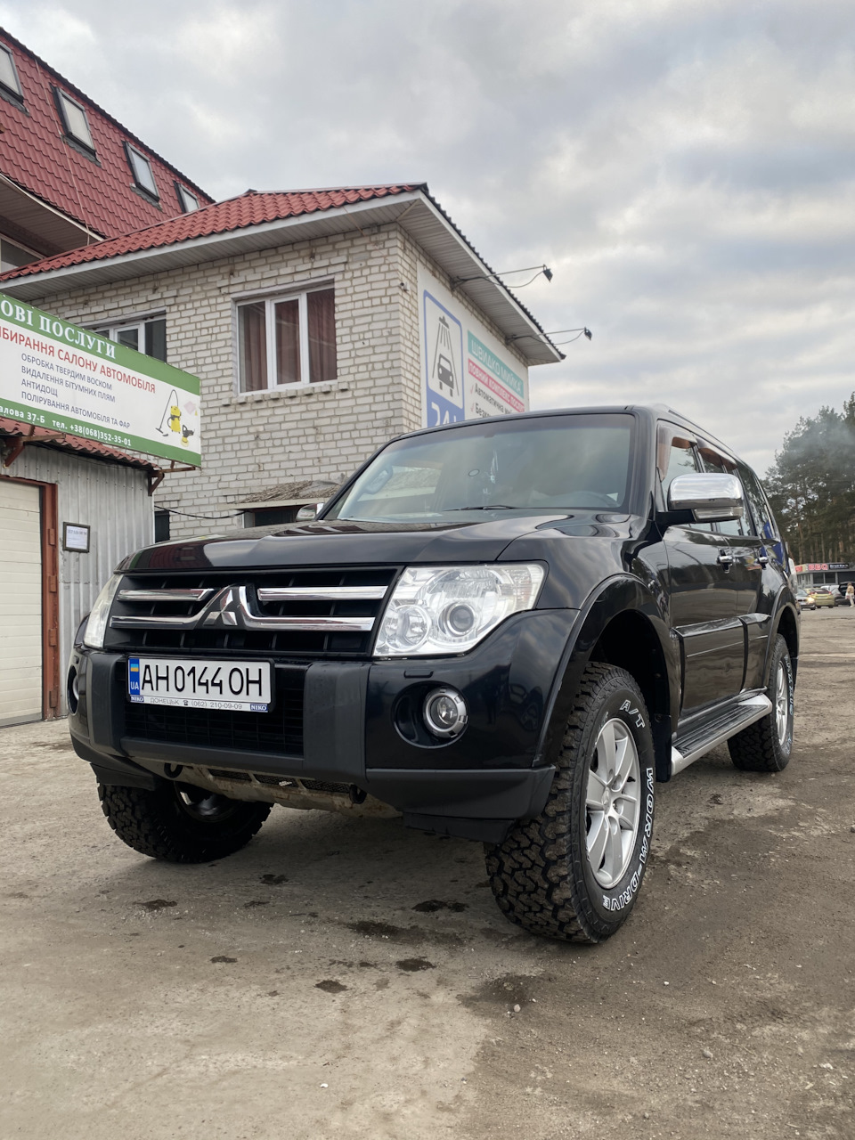 Тонировка в круг 15% лоб 35% — Mitsubishi Pajero (4G), 3 л, 2008 года |  аксессуары | DRIVE2