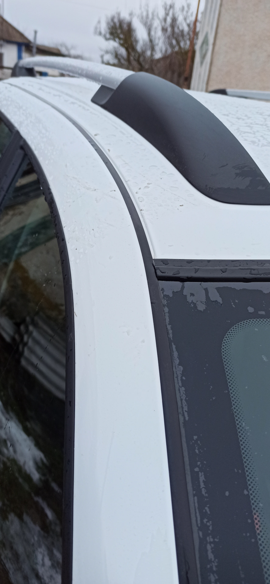 Защита от сколов над лобовым стеклом — Lada Гранта Cross, 1,6 л, 2023 ...