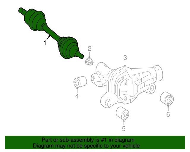 A1663303300 Полуось Mercedes | Запчасти на DRIVE2