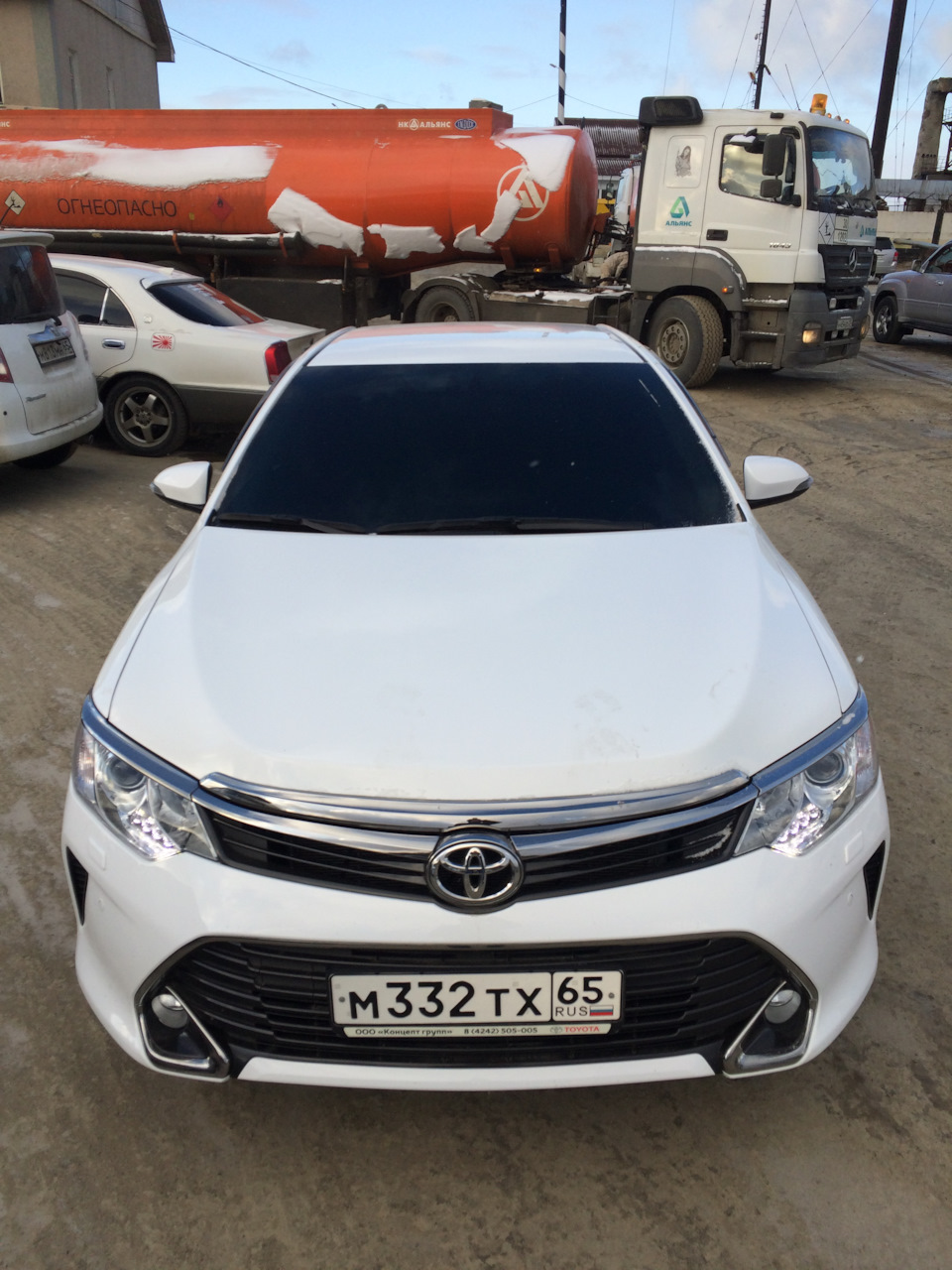 Антихром — Toyota Camry (XV50), 2,5 л, 2016 года | стайлинг | DRIVE2