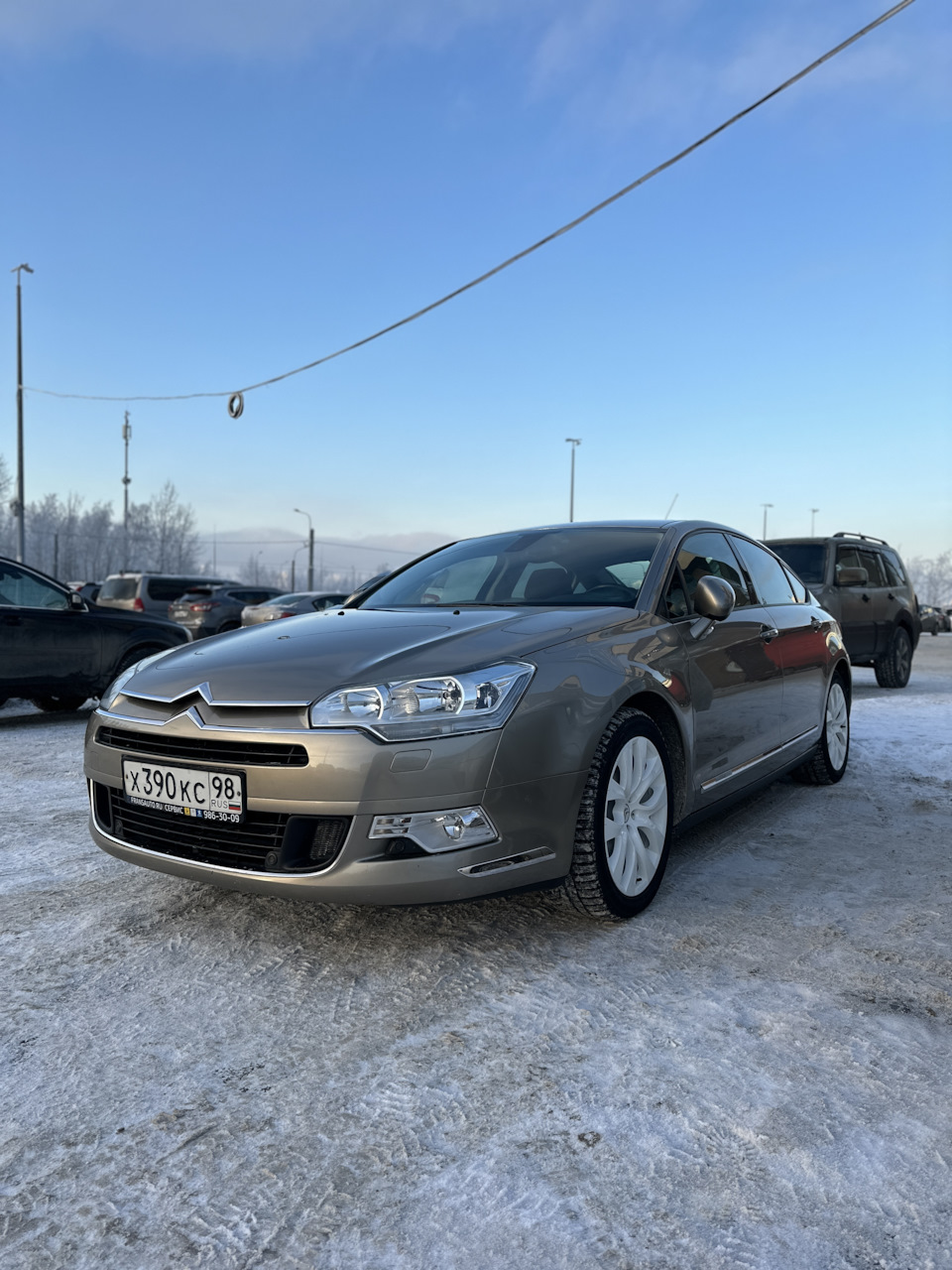 Про то, когда в машине уже нечего делать, кроме этого)) — Citroen C5 (2G),  2 л, 2008 года | колёсные диски | DRIVE2