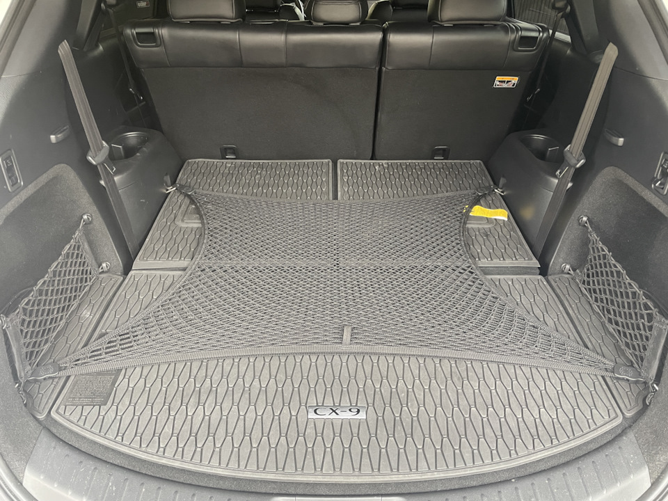 Порядок в багажнике — Mazda CX-9 (2G), 2,5 л, 2017 года