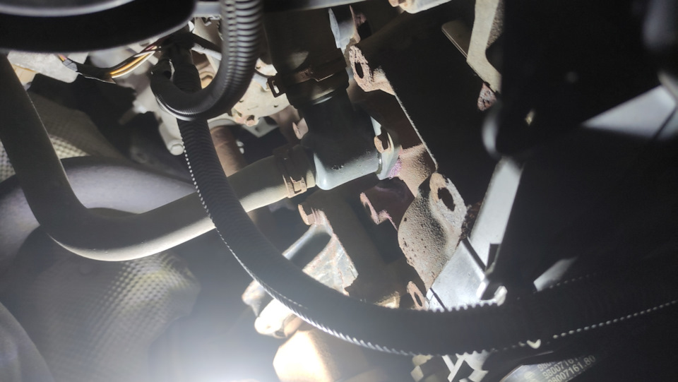 #12 Замена тройника системы охлаждения и антифриза — Peugeot 408, 1,6 л ...