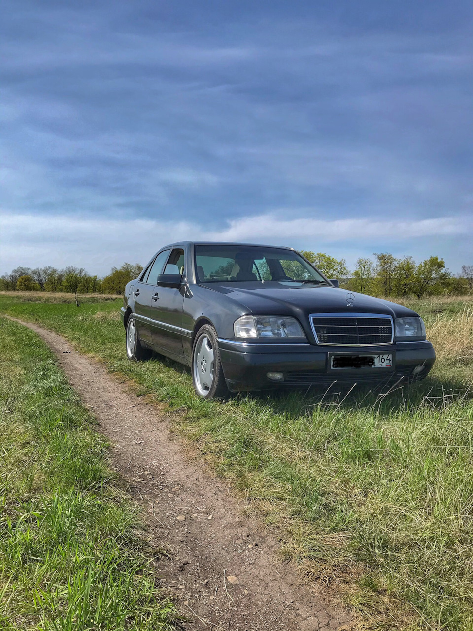 Долгожданные блины aero🤍 — Mercedes-Benz C-class (W202), 2,2 л, 1994 года  | колёсные диски | DRIVE2