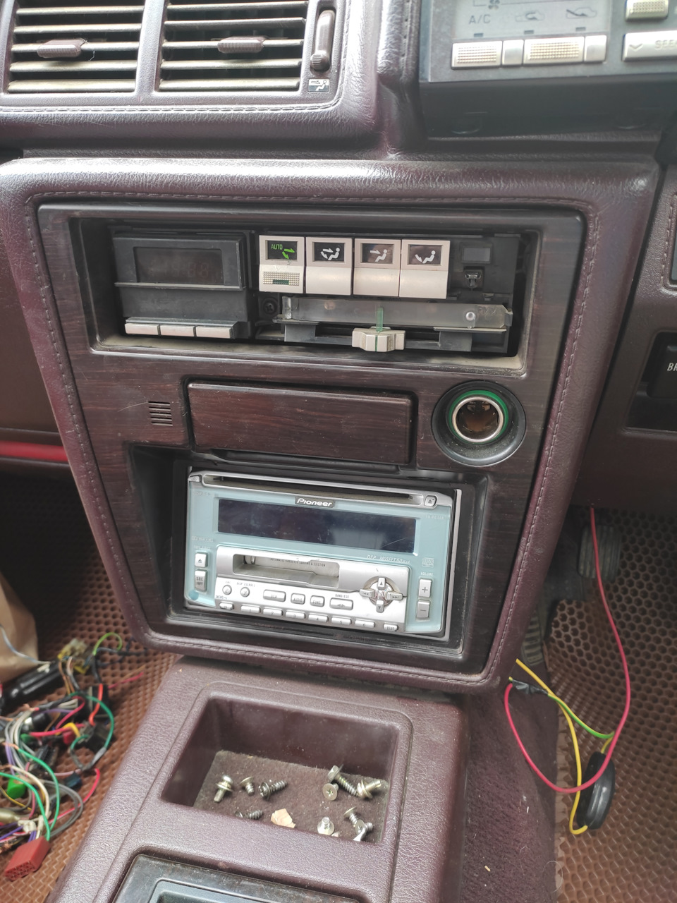 Голова Pioneer FH-P4100R — Toyota Mark II (70), 2 л, 1986 года | автозвук |  DRIVE2