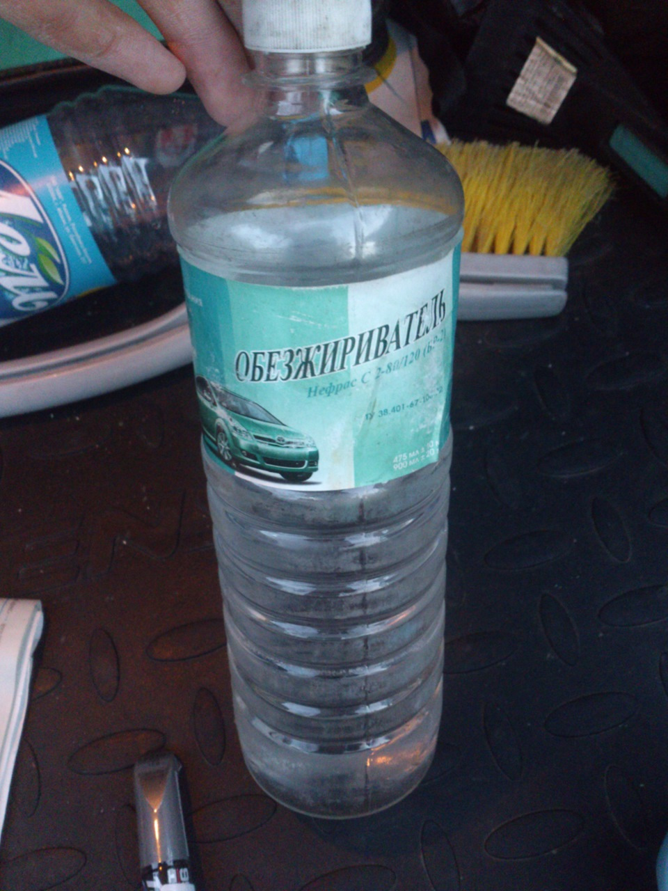 Покраска датчиков парктроника. — Toyota Avensis II, 1,8 л, 2008 года ...