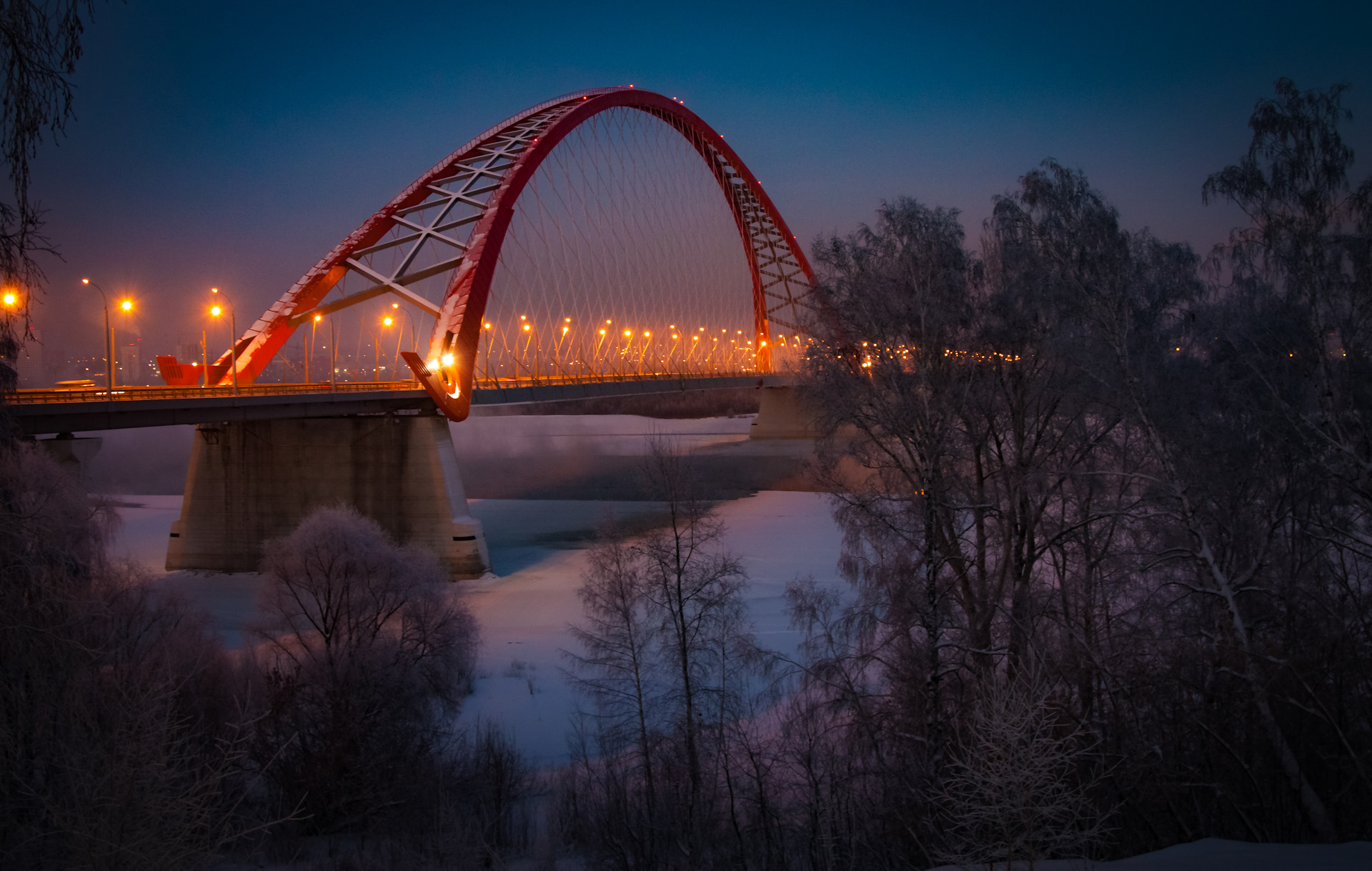 бугринский мост фото