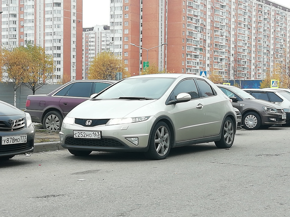 Пружины с занижением на honda civic 5d