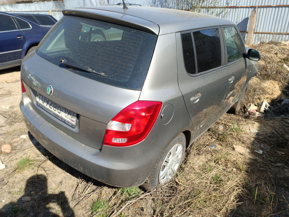 ДТП и Продажа. — Skoda Fabia Mk2, 1,4 л, 2011 года | ДТП | DRIVE2