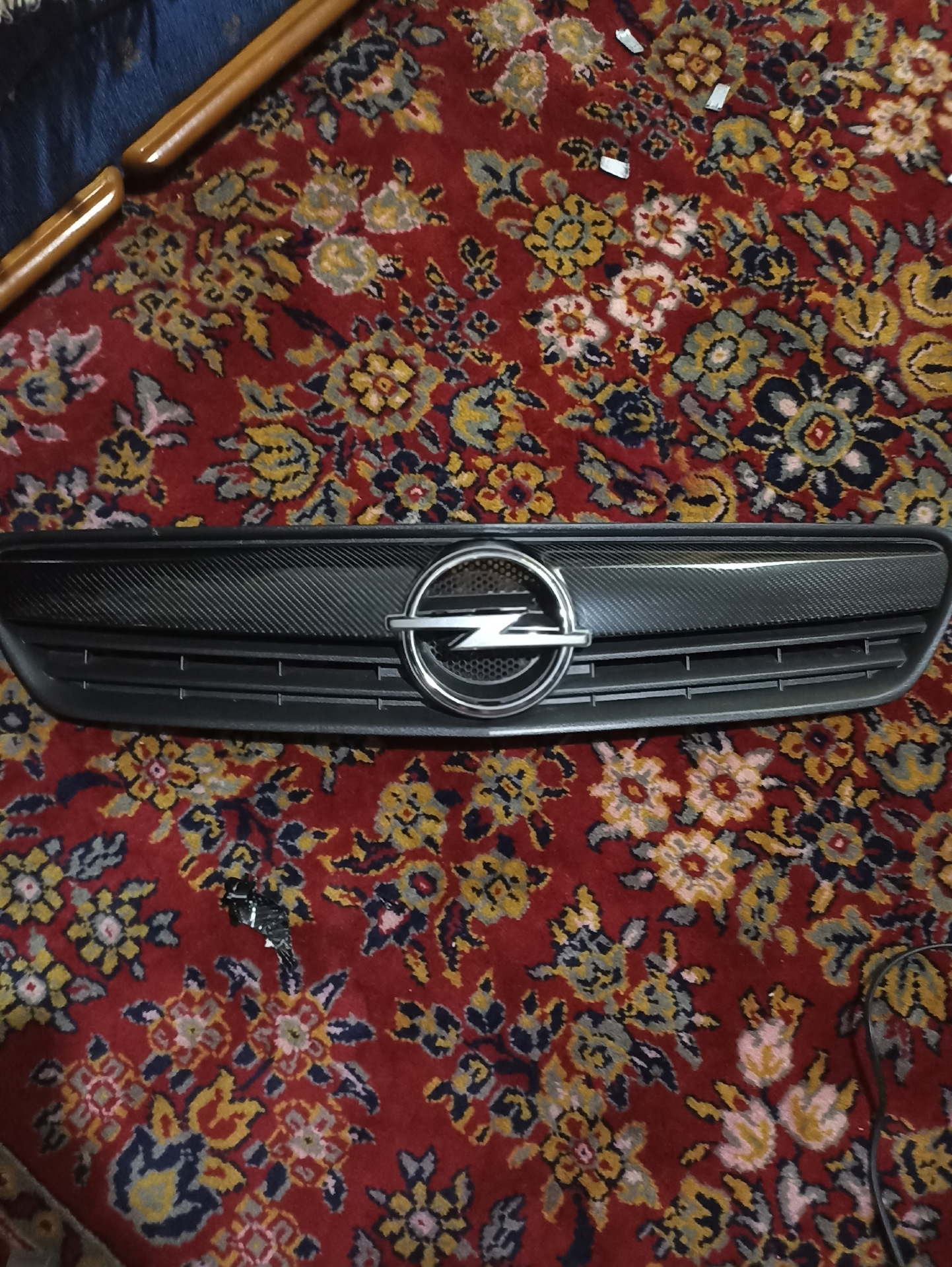 Оклейка Решетки пленкой. — Opel Meriva (A), 1,6 л, 2008 года | своими ...