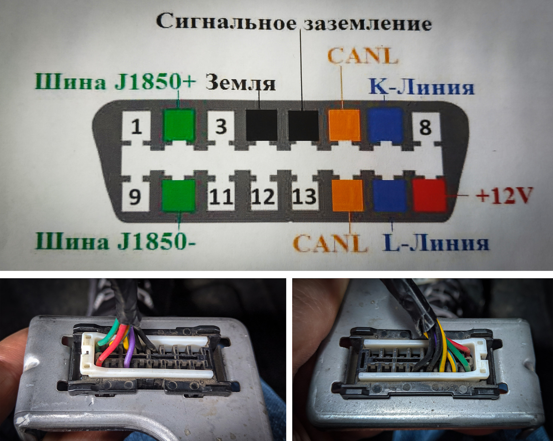 проверка дмрв сканером elm327