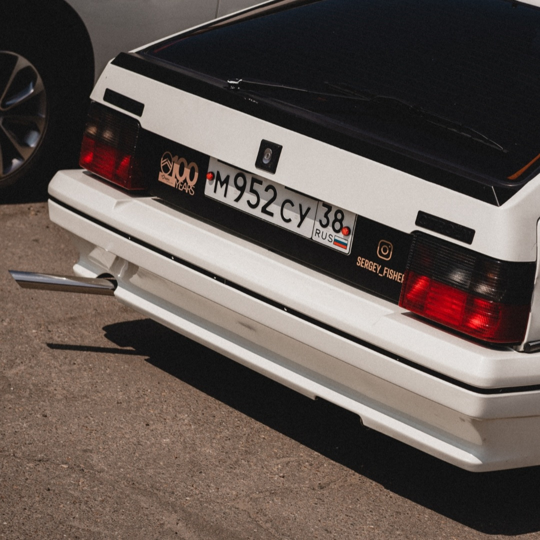 Наклейка с инстаграмом — Citroen BX, 1,6 л., 1992 года | стайлинг | DRIVE2