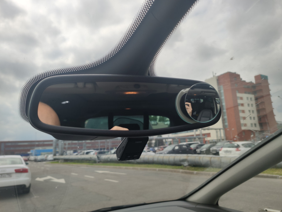 Панорамное зеркало для наблюдения за пассажирами — Opel Zafira Tourer ...