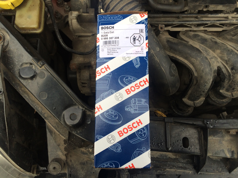 Замена высоковольтных проводов и термопредохранителя печки — Ford ...