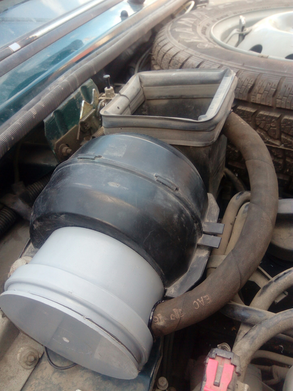 Доработка модернизированной печки — Lada 4x4 3D, 1,7 л, 2011 года ...