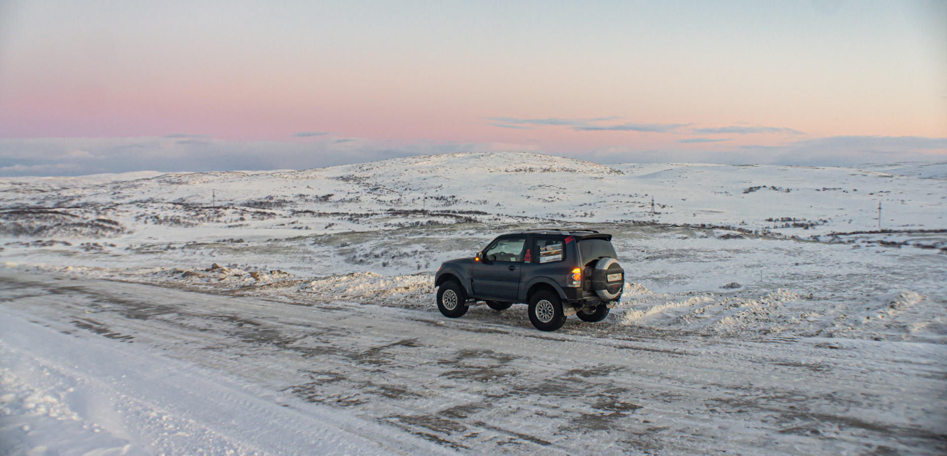 Кольский 2024 — Mitsubishi Pajero (4G), 4,3 л, 2007 года | путешествие |  DRIVE2