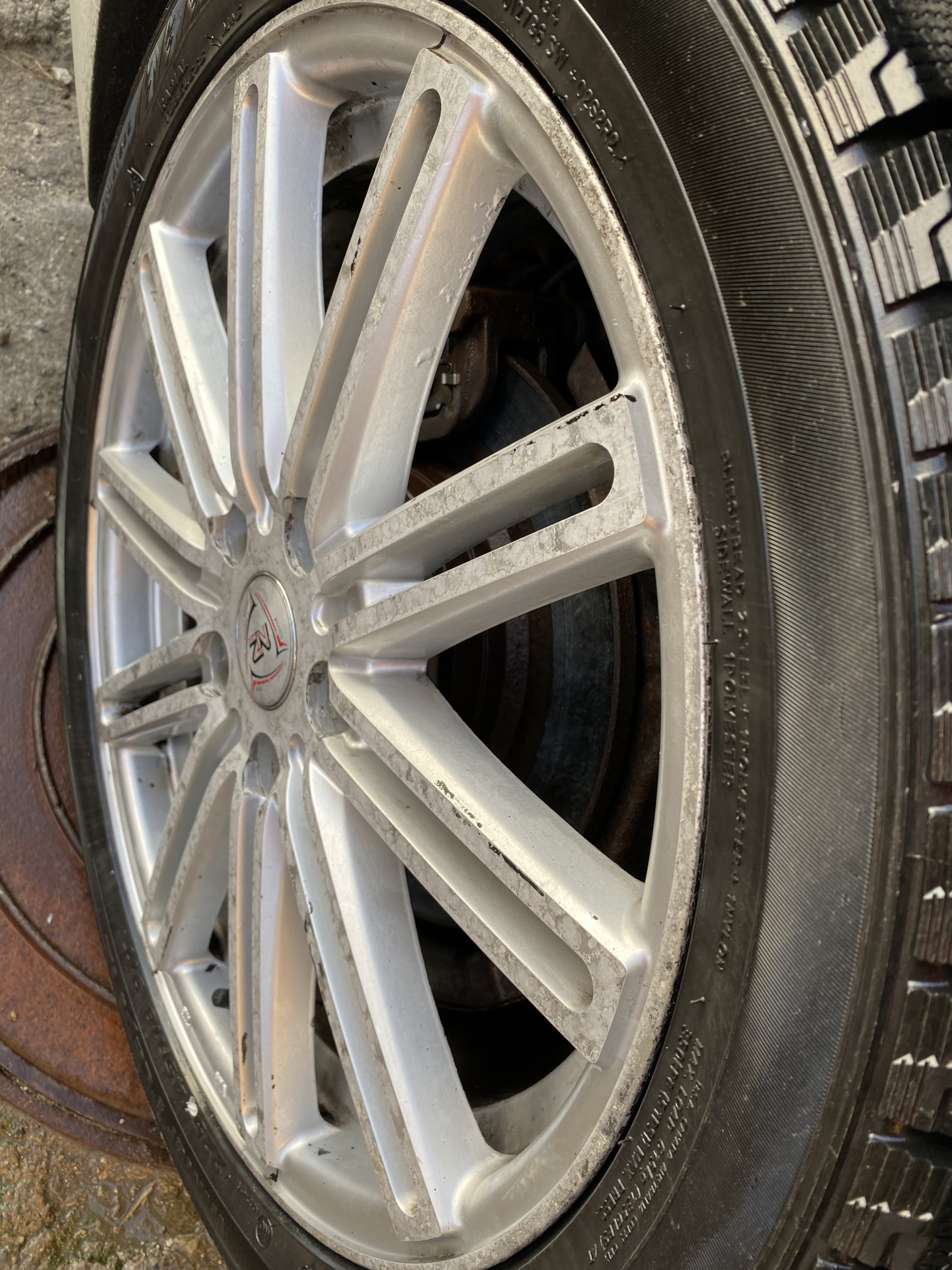 Средство для очистки колесных дисков — Mazda 6 (2G) GH, 2,5 л, 2007 ...
