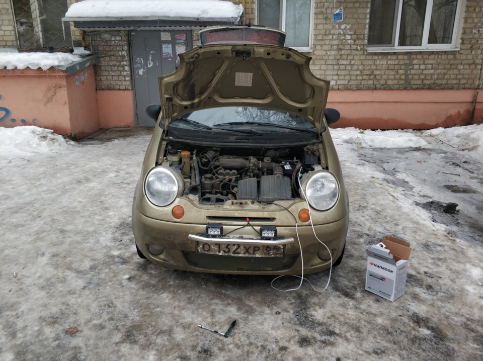 Новые глаза для мотьки — Daewoo Matiz (M100, M150), 0,8 л, 2008 года ...