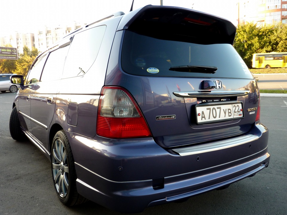 Ра 7. Хонда Одиссей Абсолют 2001. Honda Odyssey ra absolute.