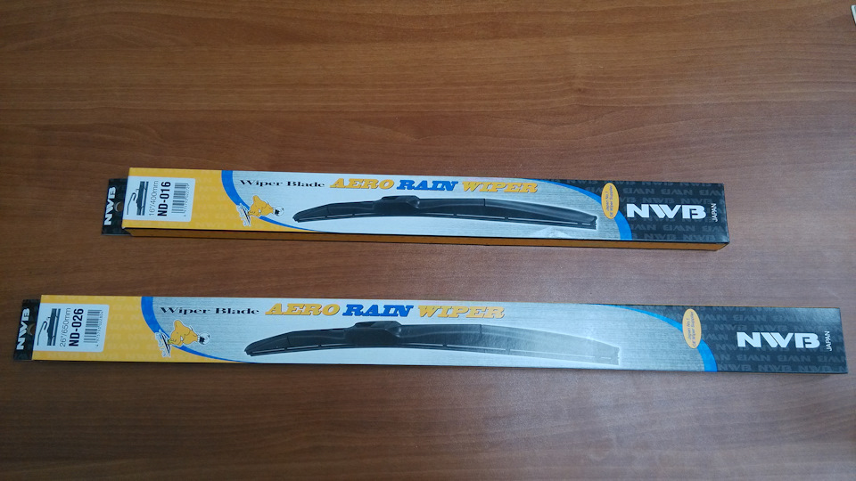 Щетки NWB Aero Rain Wiper — альтернатива Denso Hybrid — Toyota Prius ...