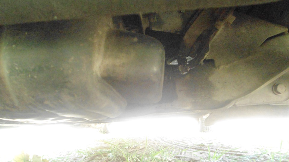 Кармашек в поддоне картера — Toyota Cresta (70), 2 л, 1987 года ...