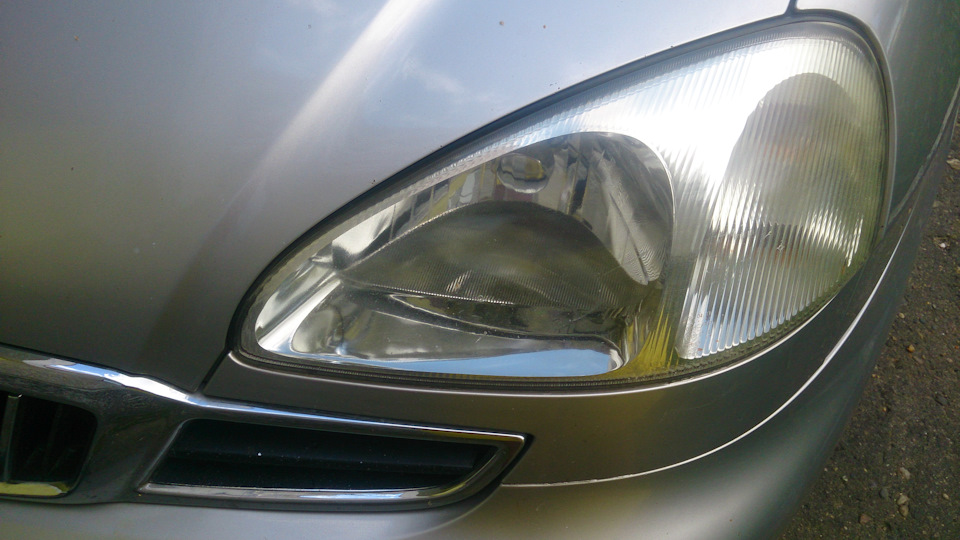 Полировка фар пастой — Daewoo Tacuma, 2 л, 2001 года | кузовной ремонт ...