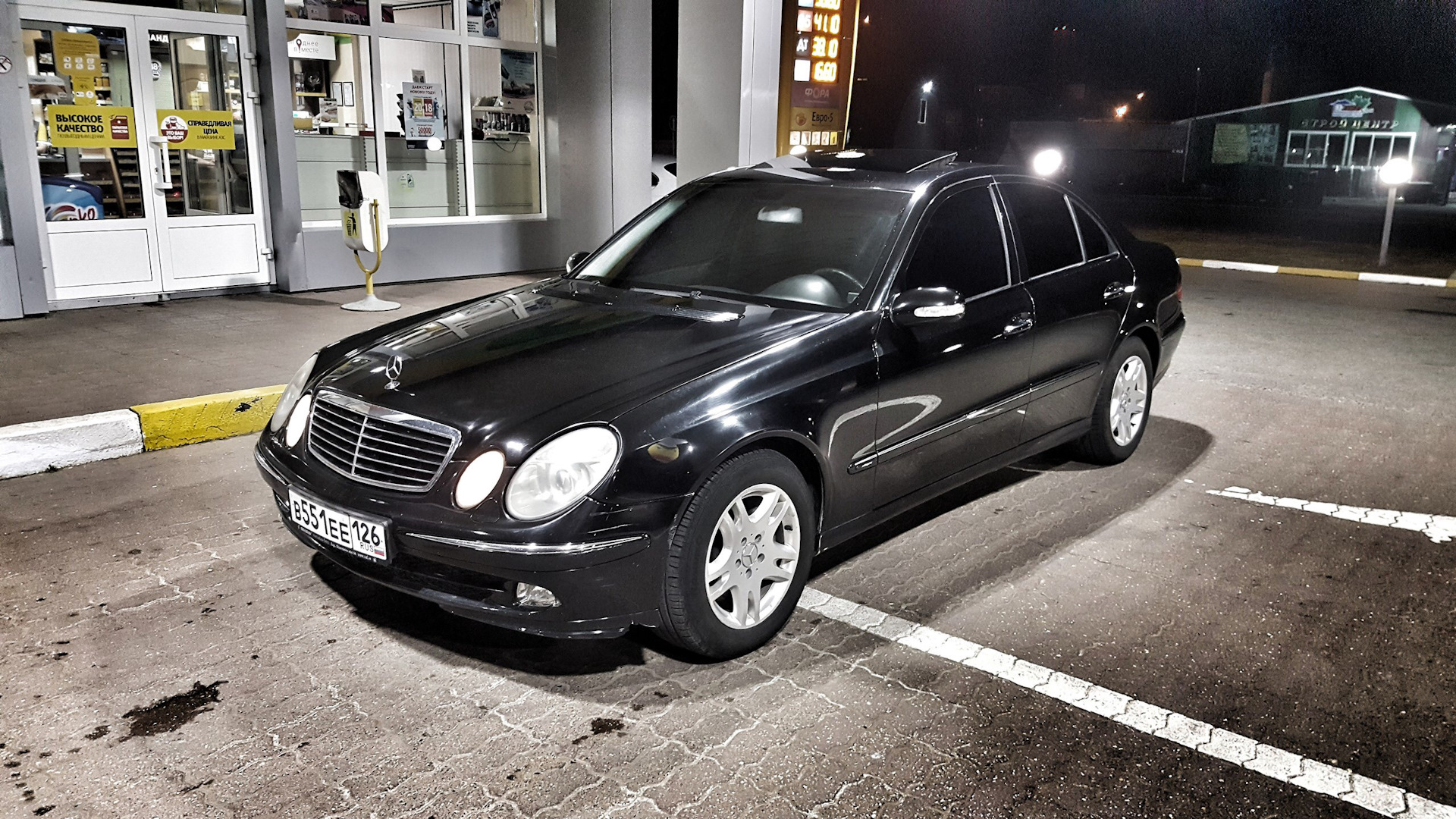 Mercedes-Benz E-class (W211) 4.0 дизельный 2004 | крест на DRIVE2