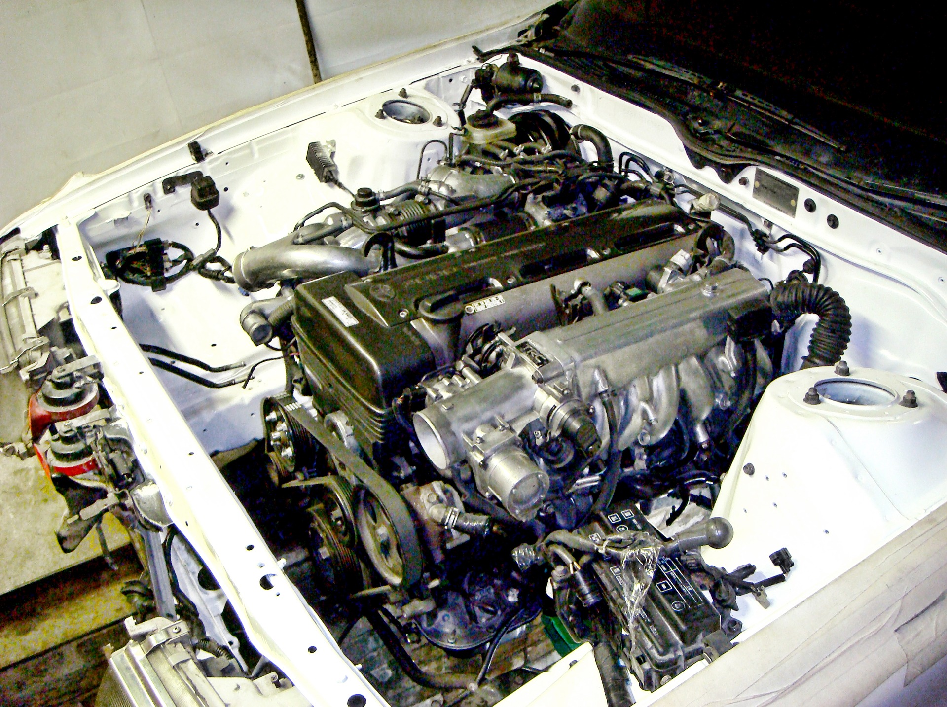 Swap 2JZ-GTE amp R154 5 Toyota Mark II 30 1990