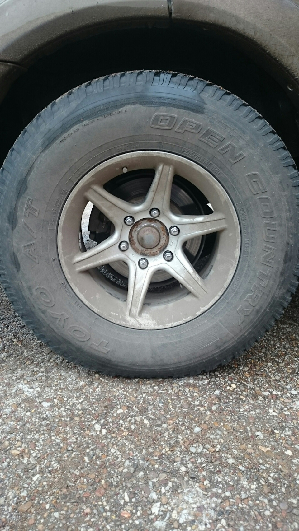 диски как надо — Mitsubishi Pajero (3G), 3,2 л, 2001 года | колёсные ...